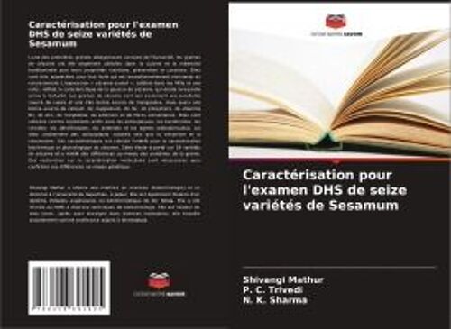 Caractérisation Pour L'examen Dhs De Seize Variétés De Sesamum