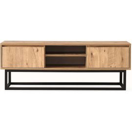 Meuble Tv En Aggloméré Et Métal Belinda