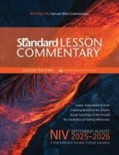 Niv(R) Standard Lesson Commentary(R) Deluxe Edition 2025-2026