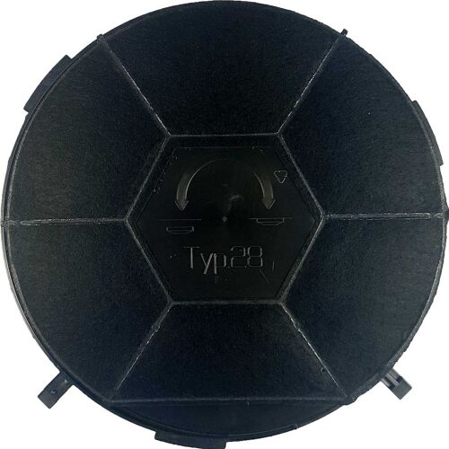 Filtre À Charbon Actif Kamp D028 - 484000008576 - Chf289 - Chf28/1 - Type 28 - Dkf606 - 480181701006 / Ac40. Antibacterien