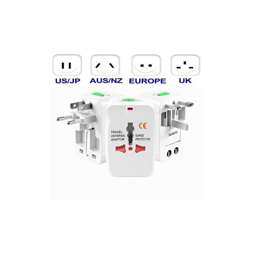 Adaptateur prise universel plus de 150 pays Chine Thaïlande Australie Angleterre UE Etats Unis Japon etc