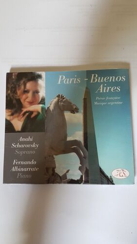 Anahi Scharovsky / Fernando Albinarrate ' Paris - Buenos Aires ' Album Digipack