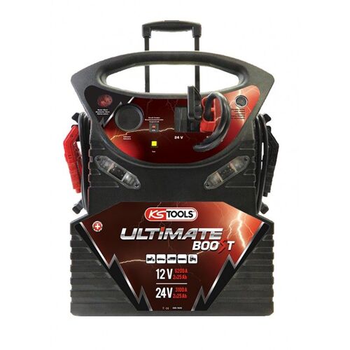 Ks Tools 550.1825 Booster ? Batterie 12v/24v Pl ? Trolley - 6200a/3100a