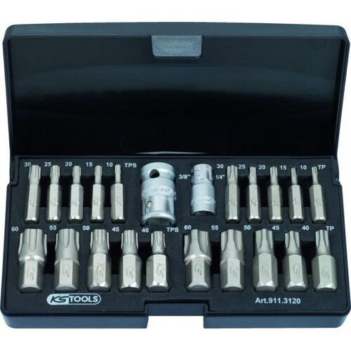 Ks Tools 911.3120 Jeu De Douilles Torx Plus 23pcs