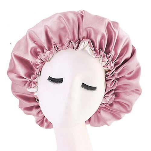 3 Pack Satin Silk Bonnet Sleep Cap Extra Large Jumbo Jour Et Nuit