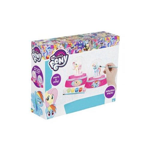 Pack 2 Boules A Neige A Peindre Rainbow Dash Fluttershy - My Little Pony
