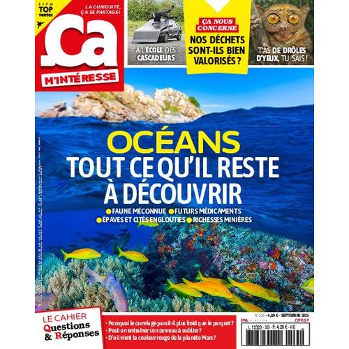 Ça M'Intéresse 535 : Océans, Tout Ce Qu'Il Reste À Découvrir