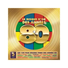 Le Disque D'or Des Années 80 - Cd Album