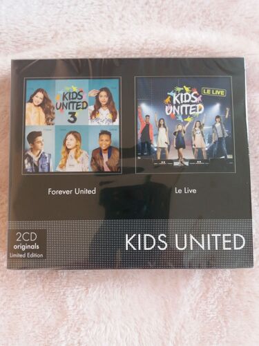 Coffret Kids United 3 (Cd) & Kids United Le Live (Cd+Dvd)