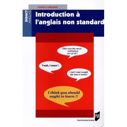 Introduction À L'anglais Non Standard