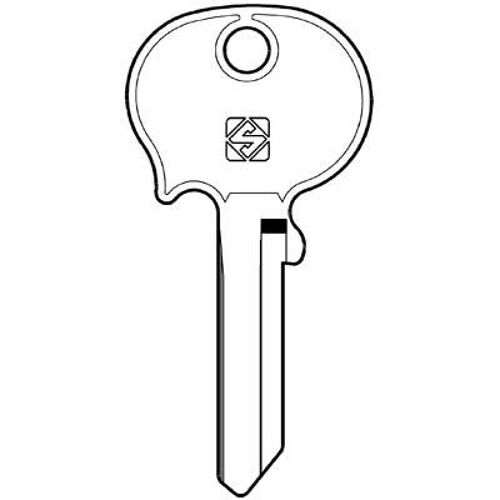 5 X CLÉ DE VOITURE ALFA ROMEO FERRARI NE9A SILCA EN ACIER NICKELÉ