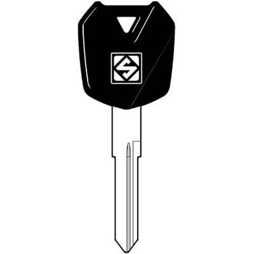 5 X CLÉ DE VOITURE SILCA KAWASAKI KW18DP ACIER NICKELÉ