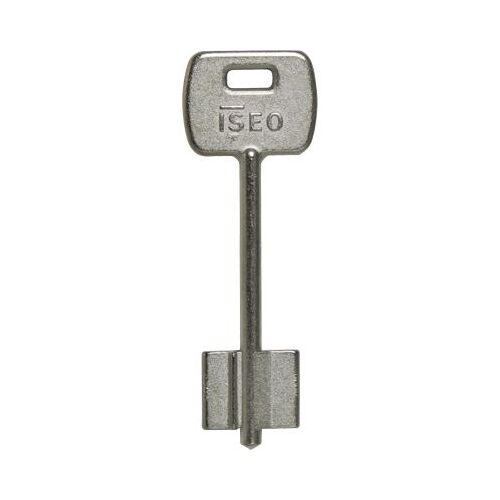 5 X X 661/663 CLE DOUBLE EMBOUT EN LAITON NICKELÉ ORIGINAL ISEO 990802