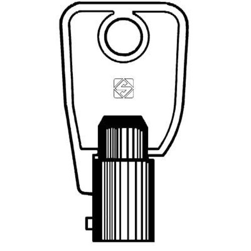 2 X CLÉ TUBULAIRE EN LAITON NICKELÉ CHICAGO CH16T SILCA