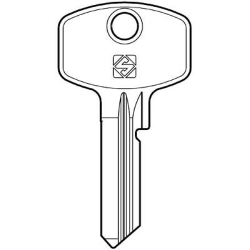 10 X CLÉ PLATE EN LAITON NICKELÉ VIRO VI15R SILCA