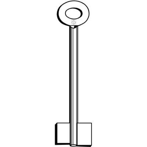 1 X CLÉ À DOUBLE EMBOUT EN ACIER NICKELÉ STUV TANN 8310TA SILCA