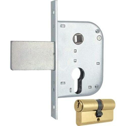 1 X BQ ZINC F.MM 20 F.SAGOM M1+SCR+Q8 E.MM 30 CF=PCS 2 SERRURES À MORTAISE 132 MG