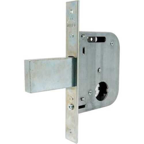 1 X BQ ZINC F.MM 22 M1+POM E.MM 45 C.MM 72 SERRURE À MORTAISE 073454 WELKA