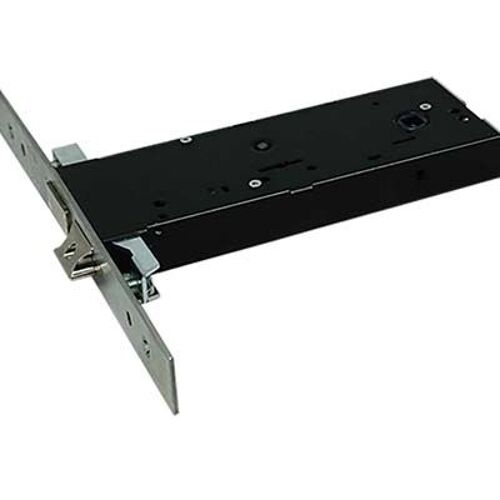 1 X BQ INOX F.MM 25 DM M4 TRIPL+SCR H.MM 64 E.MM 90 SERRURE À MORTIER MÉTAL 5970 OMEC