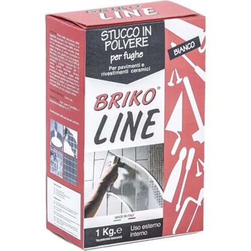 12 X FILTRE BLANC 1 KG POUR JOINTS MAÏOLIQUE LIGNE BRIKO
