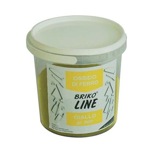 6 X FLEUR JAUNE GR 500 OXYDE SYNTHÉTIQUE LIGNE BRIKO
