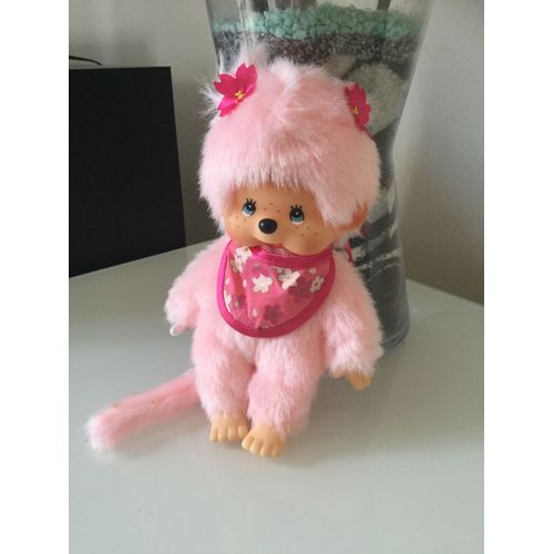 Doudou Peluche Kiki Rose Fleur
