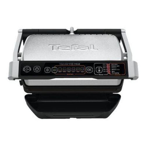 Tefal OptiGrill+ Initial GC706D12 - Gril -électrique - 600 cm ² - noir/inox
