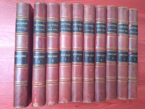 Lecture Pour Tous 10 Volumes