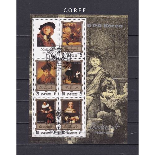 Bloc De La Coree De 1983 Sur Rembrandt