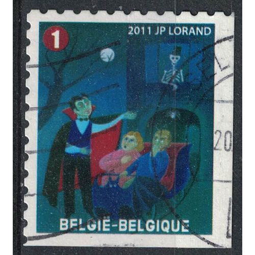 Belgique 2011 Oblitéré Used Foire Foraine Maison Hantée Su