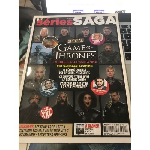 Ciné Séries Saga Numéro 11 Spécial Game Of Thrones