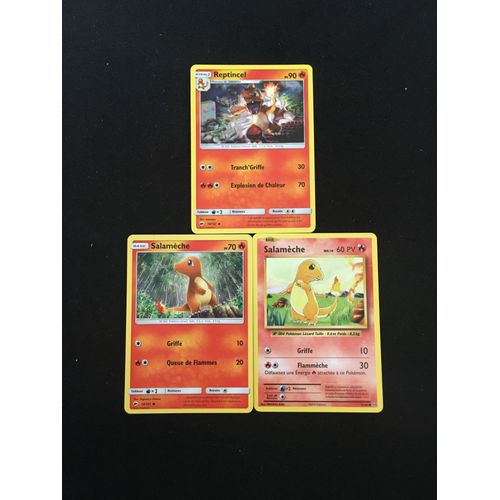 2x Salamèche + Reptincel (Pokemon)