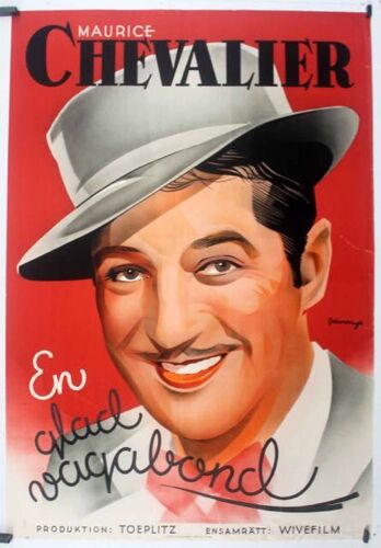 Affiche Maurice Chevalier