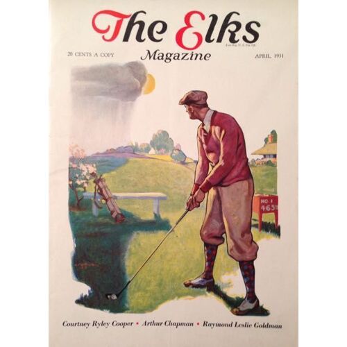 Affiche Golf The Elks