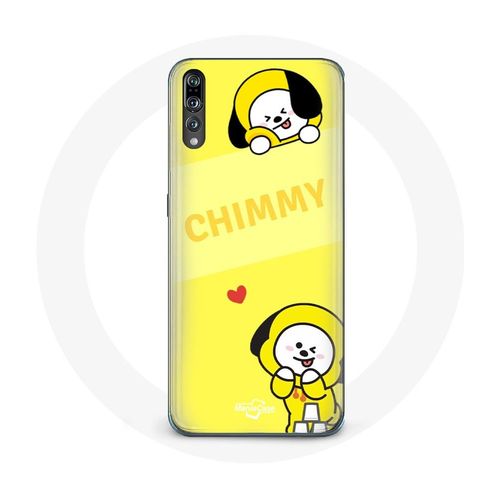 Coque Pour Huawei P20 Pro Bts Bangtan Bt21 Chimmy Jimin Fond Jaune