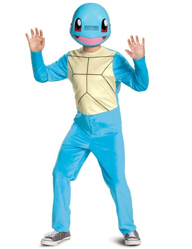 Déguisement Carapuce Pokémon Classique Enfant - Taille: 10 - 12 Ans (137 - 149 Cm)