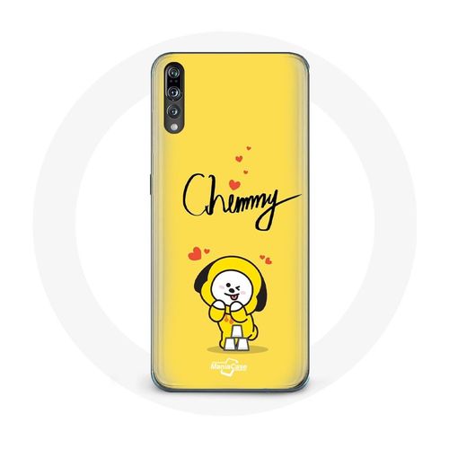 Coque Pour Huawei P20 Pro Bts Bangtan Garçons Bt21 Chimmy Jimin Fond Jaune