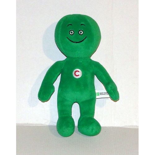 peluche cetelem yeux brodes - doudou mascotte credit cetelem bnp 23 cm