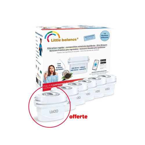 Little Balance - Pack 5+ 1 Cartouches Filtrantes. 8590