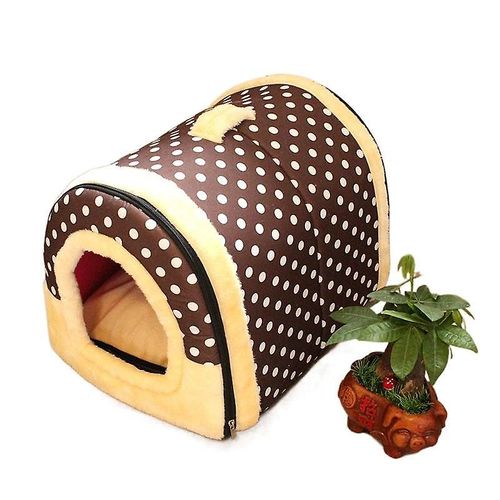 Chenil D'usine Quatre Saisons Disponible Chenil Fermé Hiver Chaud Chenil Pour Animaux De Compagnie Été Cool Chat Maison M Café