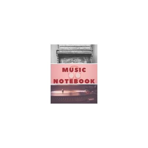 Music Notebook: Music Manuscript: Staff Paper