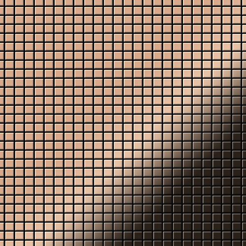 Mosaïque métal massif Carrelage Cuivre laminé cuivre Grosseur 1,6mm ALLOY Glomesh-CM 1,07 m2