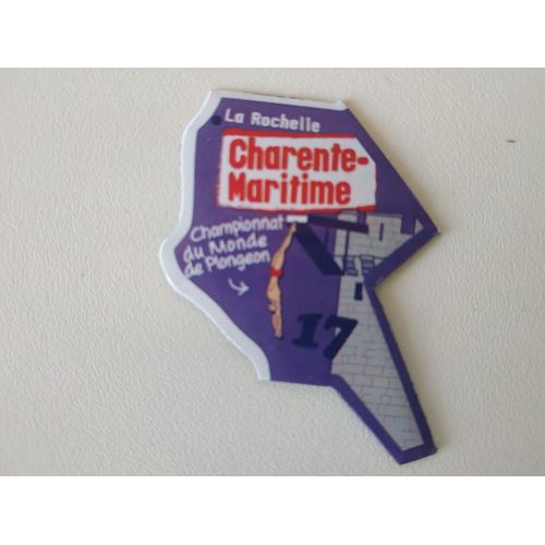 Magnet Le Gaulois Depart'aimant 17 Charente Maritime Nouvelle Collection 2018