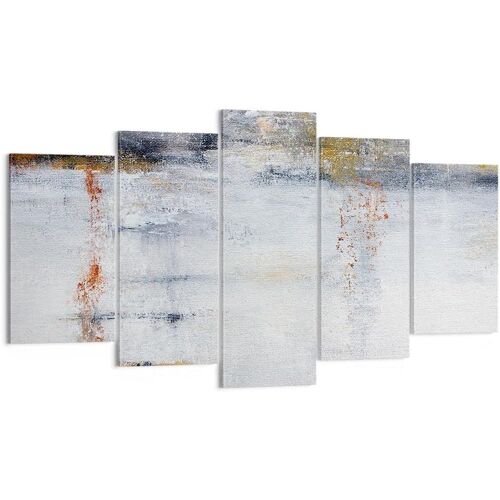 Art mural sur toile - Tableau abstrait - Peinture d'art moderne - Impressions sur toile - Impressions d'art pour décoration de la maison, salon, chambre à coucher 50 x 25 cm. (sans cadre)