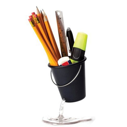 Porte-Stylo Flottant Cas Seau Crayon Conteneur Bureau Accessoire Pour Office School
