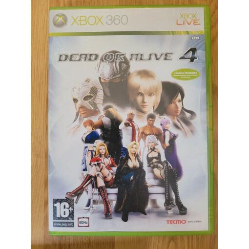 Jeu Dead Or Alive 3 Sur Xbox/Xbox 360 - PAL - Très Bon état