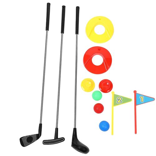 10pcs Jouet Pour Enfants Clubs De Golf Set Jouet De Golf En Plein Air Toddler Preschool Enfants Jouet Éducatif