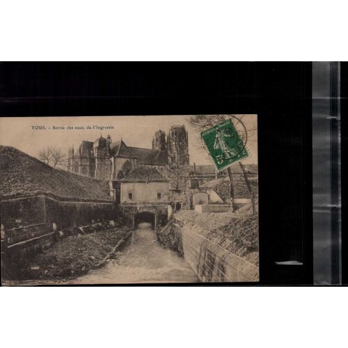 Carte Postale Toul. Sortie De Eaux De L'ingressin. En L'état Sur Les Photos