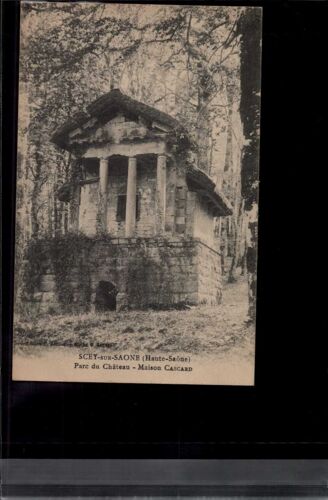 Carte Postale Scey Sur Saone Ruine Dans Le Parc Du Chateau En L'état Sur Les Photos