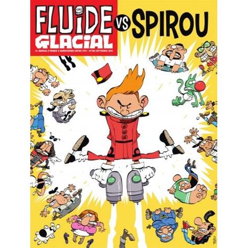 Fluide Glacial 508 - Fluide Glacial Vs Spirou - Septembre 2018 - Tébo